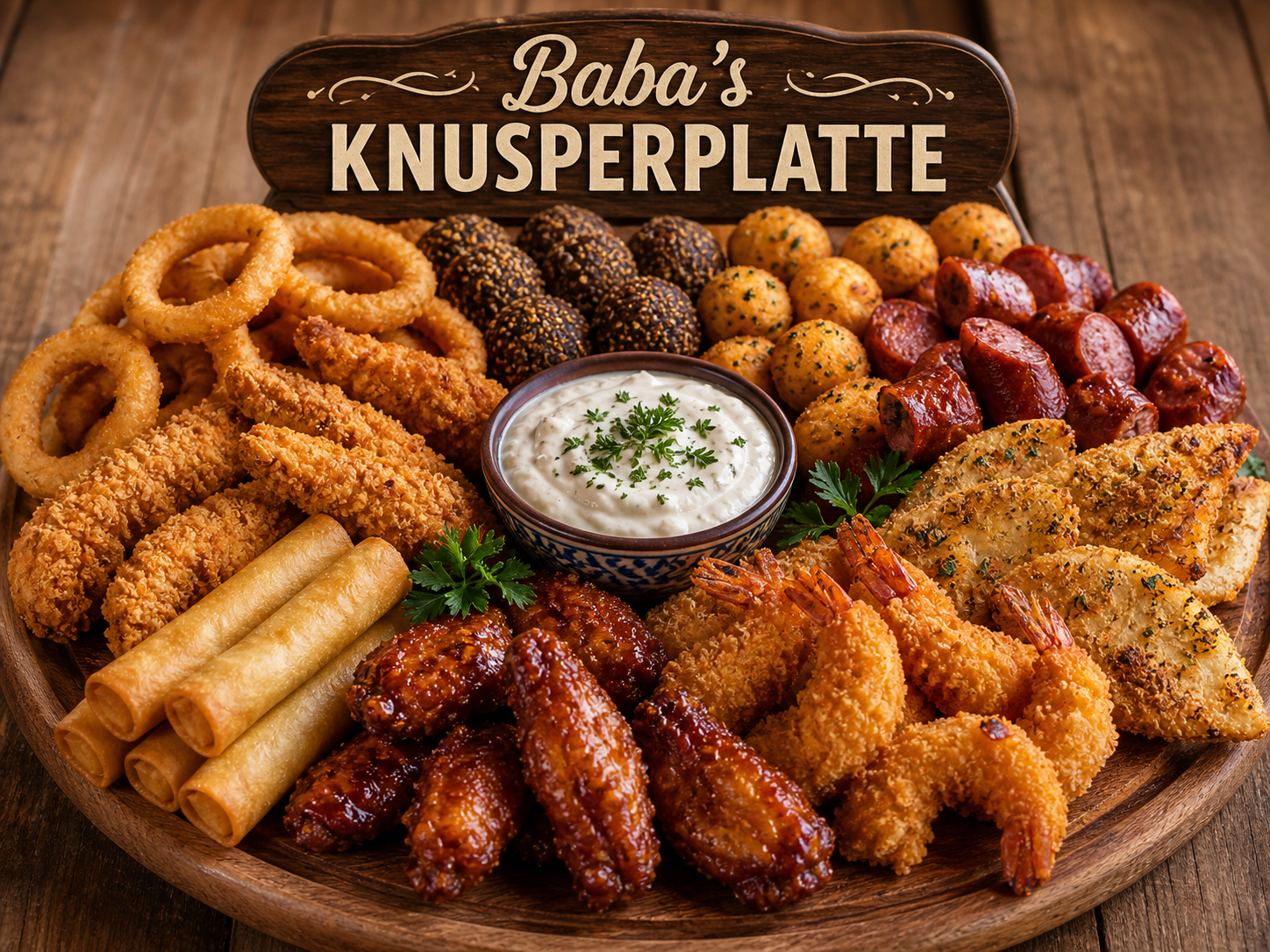 Baba′s Knusperplatte